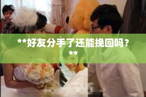 **好友分手了还能挽回吗?** **好友分手了还能挽回吗?**