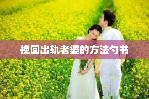 挽回出轨老婆的方法勺书