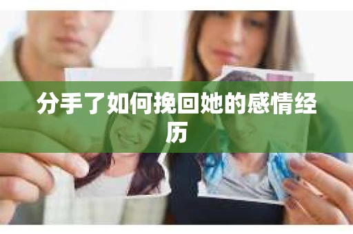 分手了如何挽回她的感情经历