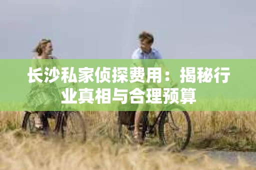 长沙私家侦探费用：揭秘行业真相与合理预算