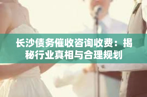 长沙债务催收咨询收费:揭秘行业真相与合理规划 长沙债务催收咨询收费:揭秘行业真相与合理规划