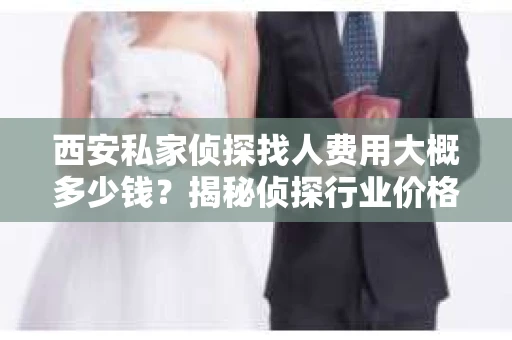 西安私家侦探找人费用大概多少钱？揭秘侦探行业价格之谜