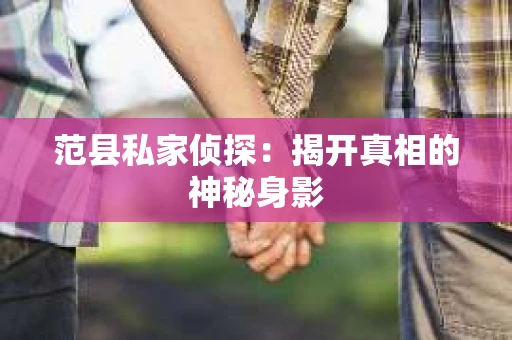 范县私家侦探：揭开真相的神秘身影