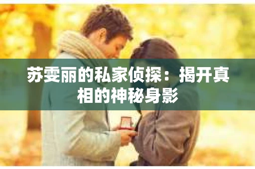 苏雯丽的私家侦探：揭开真相的神秘身影
