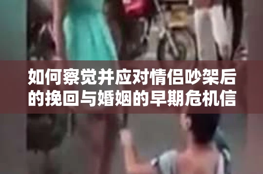 如何察觉并应对情侣吵架后的挽回与婚姻的早期危机信号？